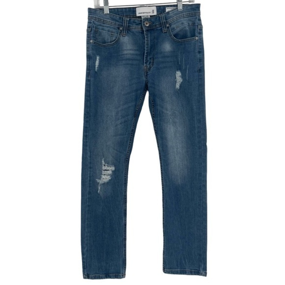 Paper Denim & Cloth jeans distressed straight leg 30
